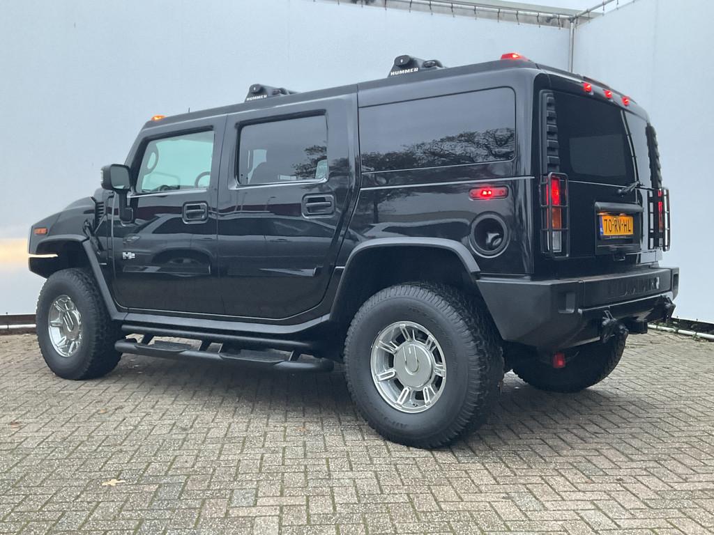Hummer H2 6.0 V8 Perfect mooi origineel Voll.Onderhoud Young, Automaat, Gebruikt, 8 cilinders, Leder