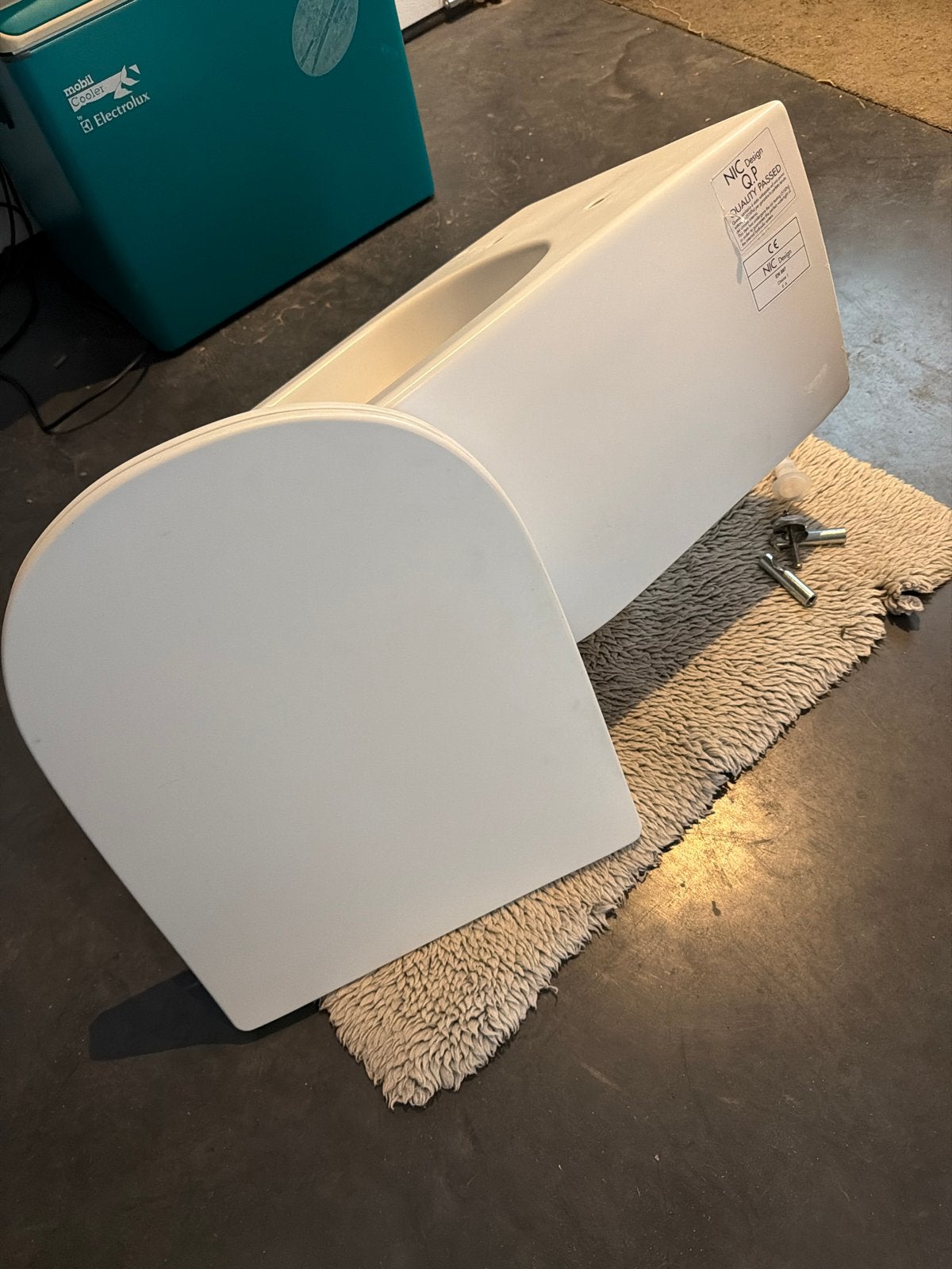 Wc-Pot NIC Design Q.P. Quality Passed, Ophalen, Zo goed als nieuw, Toilet
