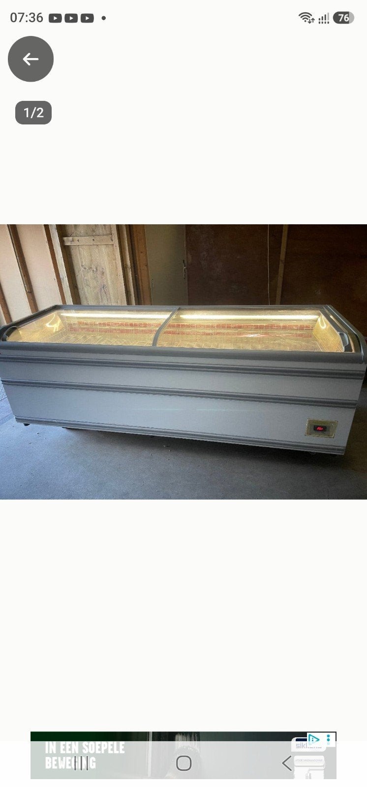 aht diepvries 210, Ophalen, Gebruikt, 60 tot 90 cm, Vrieskast