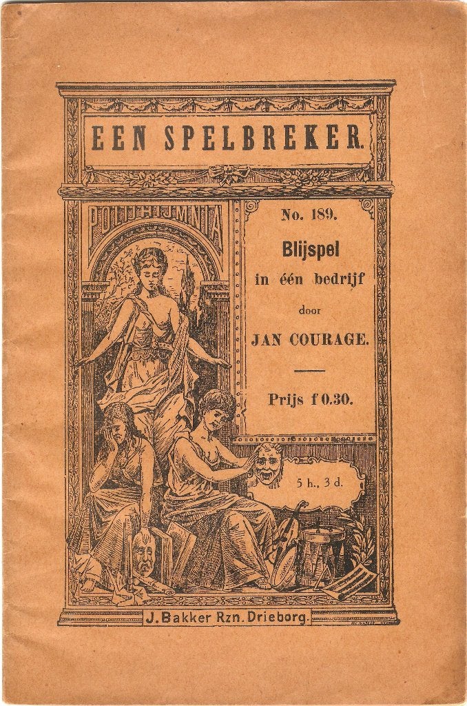 Jan Courage - Een spelbreker, Ophalen of Verzenden, Gelezen, Toneel, Jan Courage