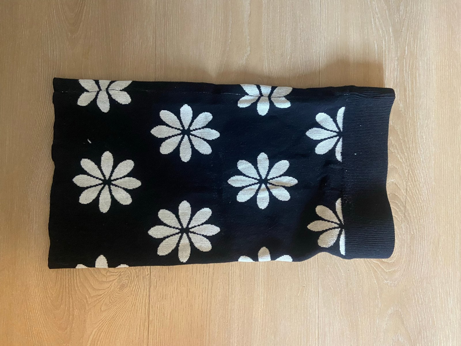 Seven Sisters rok met bloemenprint - Maat XXS, Kleding | Dames, Zwart, Ophalen of Verzenden, Zo goed als nieuw, Knielengte