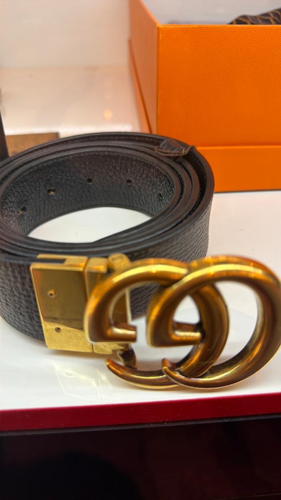 Gucci riem, Ophalen of Verzenden, Zwart