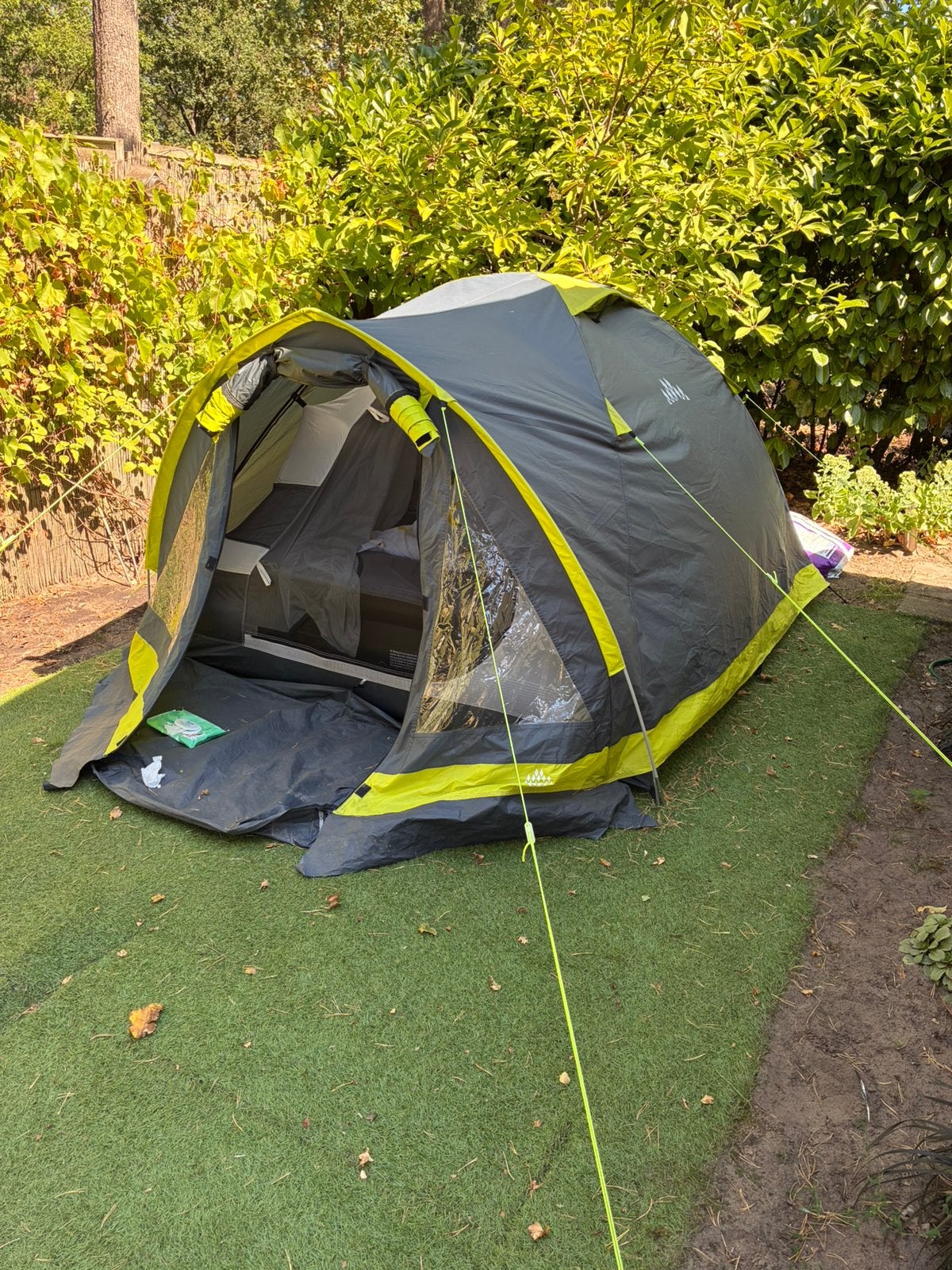 Obelink milos 3 deluxe koepeltent, Caravans en Kamperen, Ophalen of Verzenden, Gebruikt