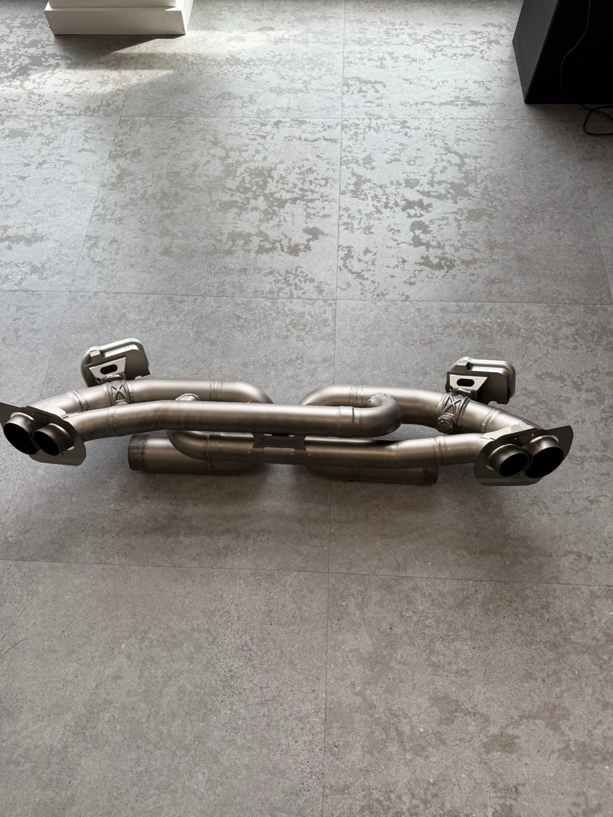 Akrapovič Porsche 992 uitlaatsysteem(2019+)Titanium Compleet, Ophalen, Gebruikt, Porsche
