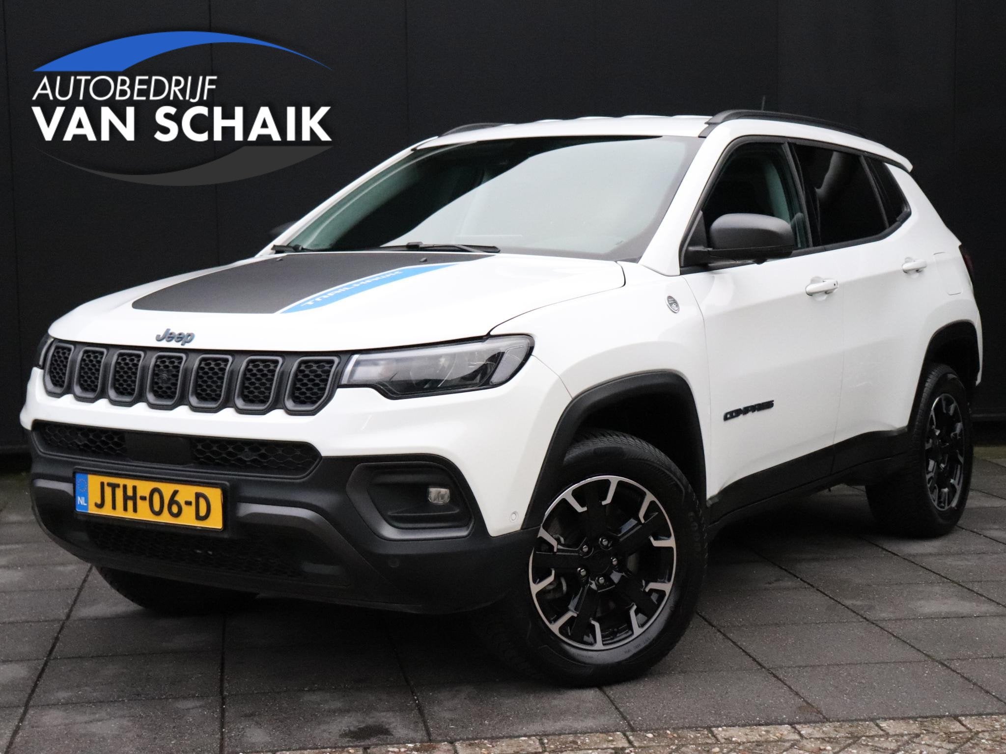 Jeep Compass 4xe 240 Plug-in Hybrid Electric Trailhawk 4WD |, Automaat, Stof, 4 cilinders, Wit