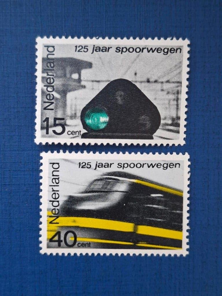 Postzegel NL 1964 PF Serie Spoorwegen zegels 31-05, Ophalen of Verzenden, Na 1940, Postfris
