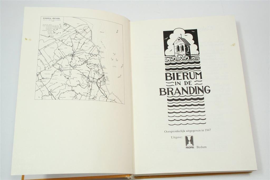 Bierum in de Branding — Dorpsgeschiedenis Groningen 448p, Boeken, Ophalen of Verzenden, Gelezen
