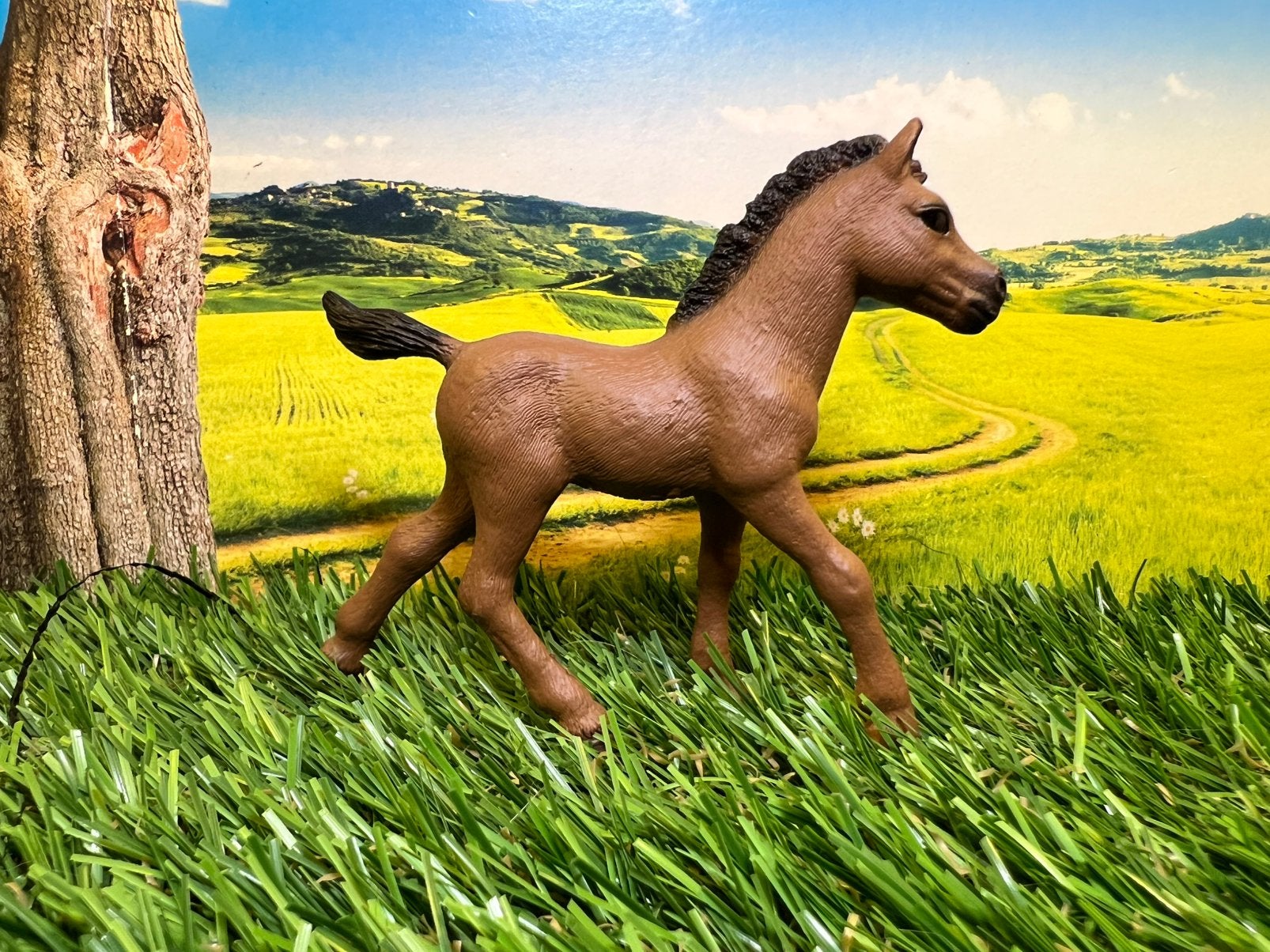 Schleich limited edition arabier veulen 82955, Ophalen, Zo goed als nieuw, Paard, Beeldje of Figuurtje