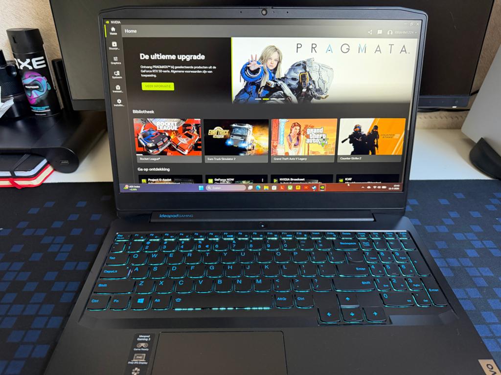 Lenovo IdeaPad Gaming 3 - i7 GTX 1650, Computers en Software, Windows Laptops, Met videokaart, 2 tot 3 Ghz, Ophalen of Verzenden