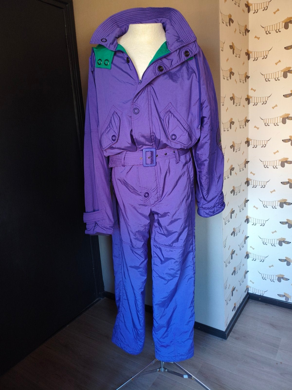 vintage skipak maat 52, Ophalen of Verzenden, Zo goed als nieuw, Maat 52/54 (L), Pak