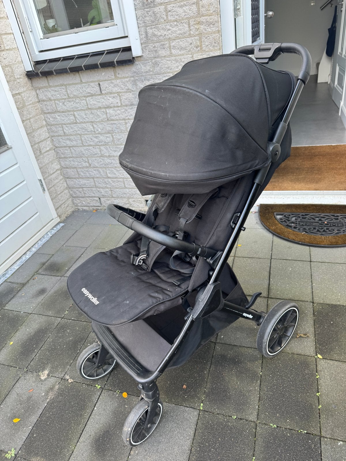 Easywalker Jackey2 XL Buggy - Zwart, Ophalen, Gebruikt, Kinderwagen, Overige merken
