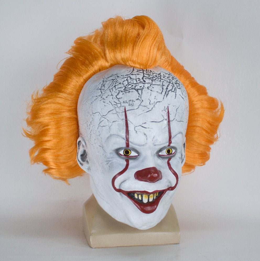 Pennywise LED Masker IT Horror Clown Halloween Carnaval, Verzenden, Nieuw, Feestartikel, Halloween of Griezel