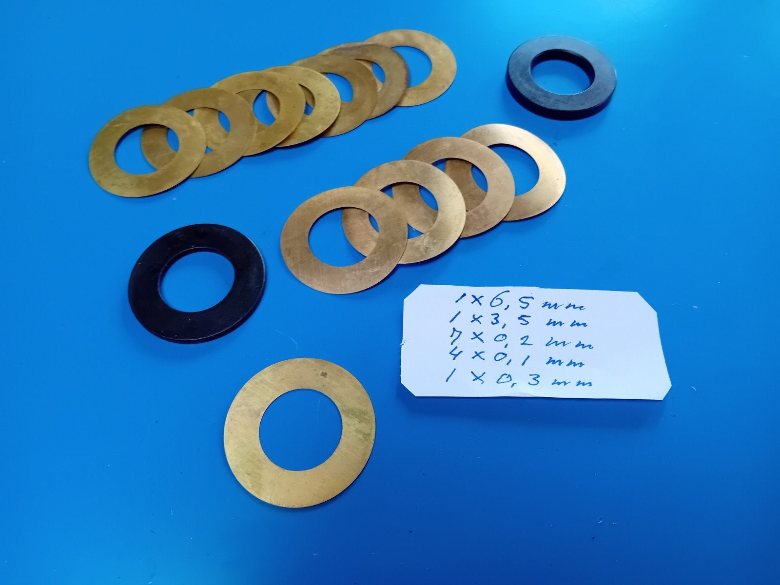 Vulringenset merk RVS asmaat 30mm Robland Scheppach, Ophalen