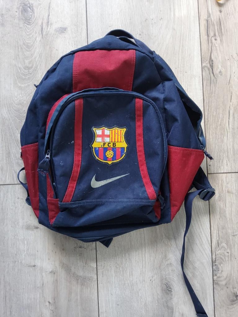 FC Barcelona rugzak met etui  Ideaal voor school of sport, Overige merken, Gebruikt, 25 tot 40 cm, Ophalen of Verzenden