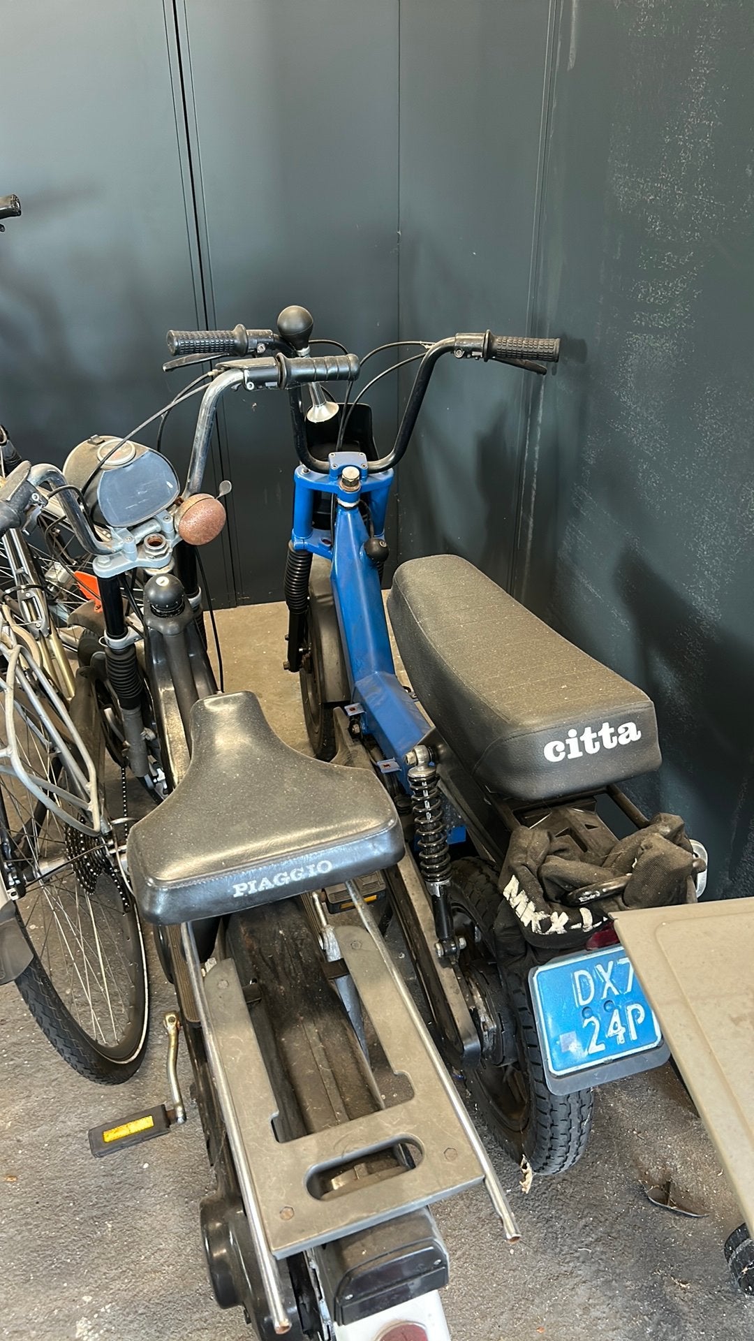Citta en Vespa Ciao, Ophalen, Gebruikt