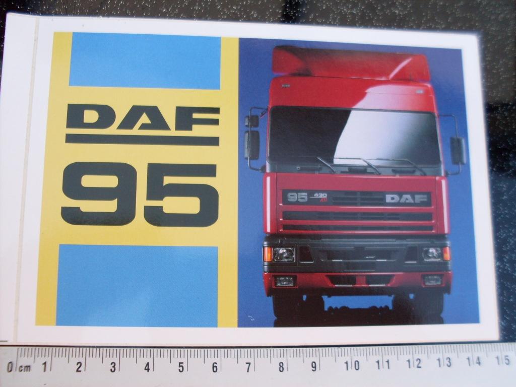 sticker DAF 95 trucks 430 ati 2x, Verzenden, Zo goed als nieuw, Auto of Motor