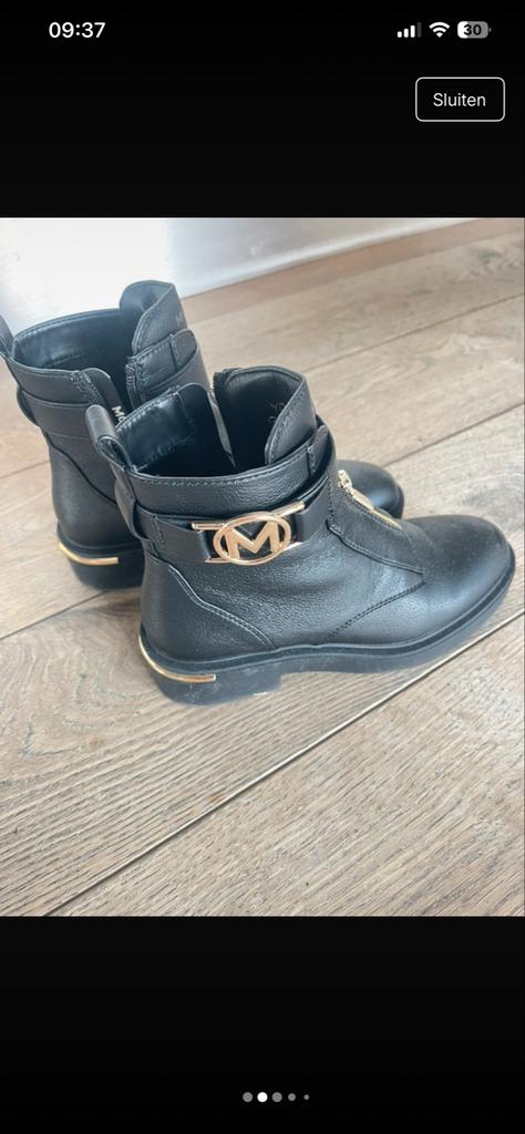Mexx enkellaarsjes maat 37, Kleding | Dames, Schoenen, Ophalen of Verzenden, Zo goed als nieuw, Zwart, Lage of Enkellaarzen