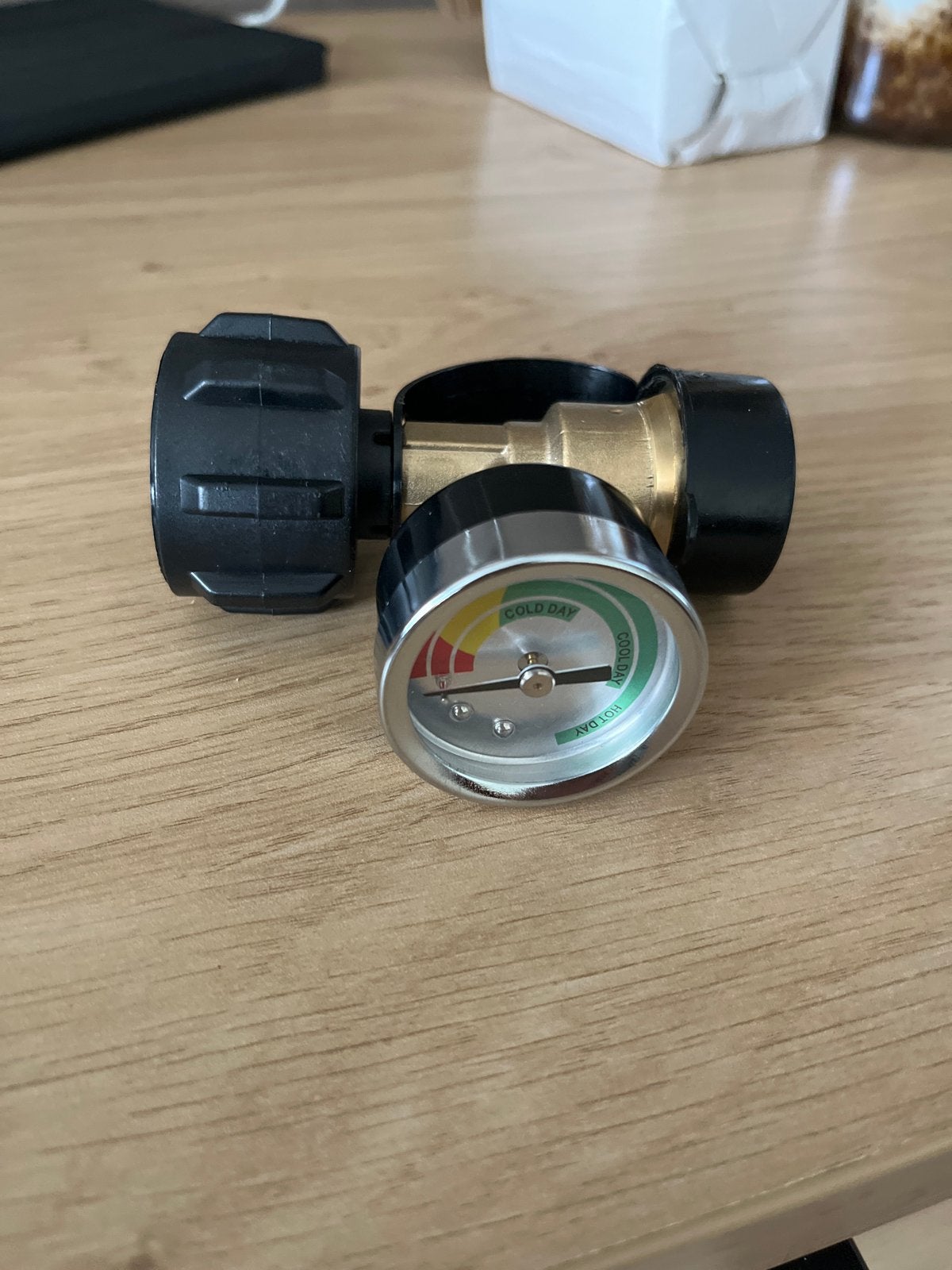 Nieuwe ongebruikte Universele propaantank meter/regelaar, Ophalen, Nieuw