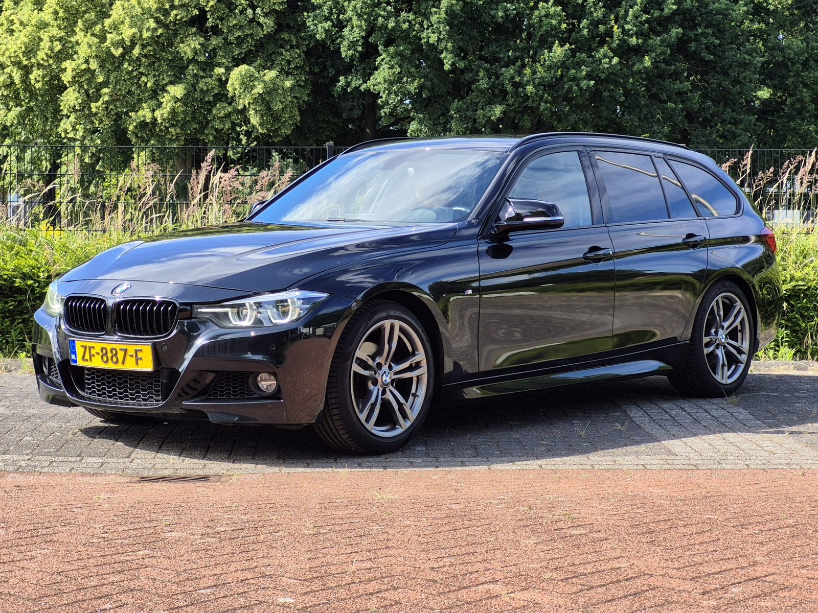 BMW 3-Serie 318i F31 lci Aut 2019 M-pakket shadowline, Automaat, Euro 6, Skiluik, 1465 kg