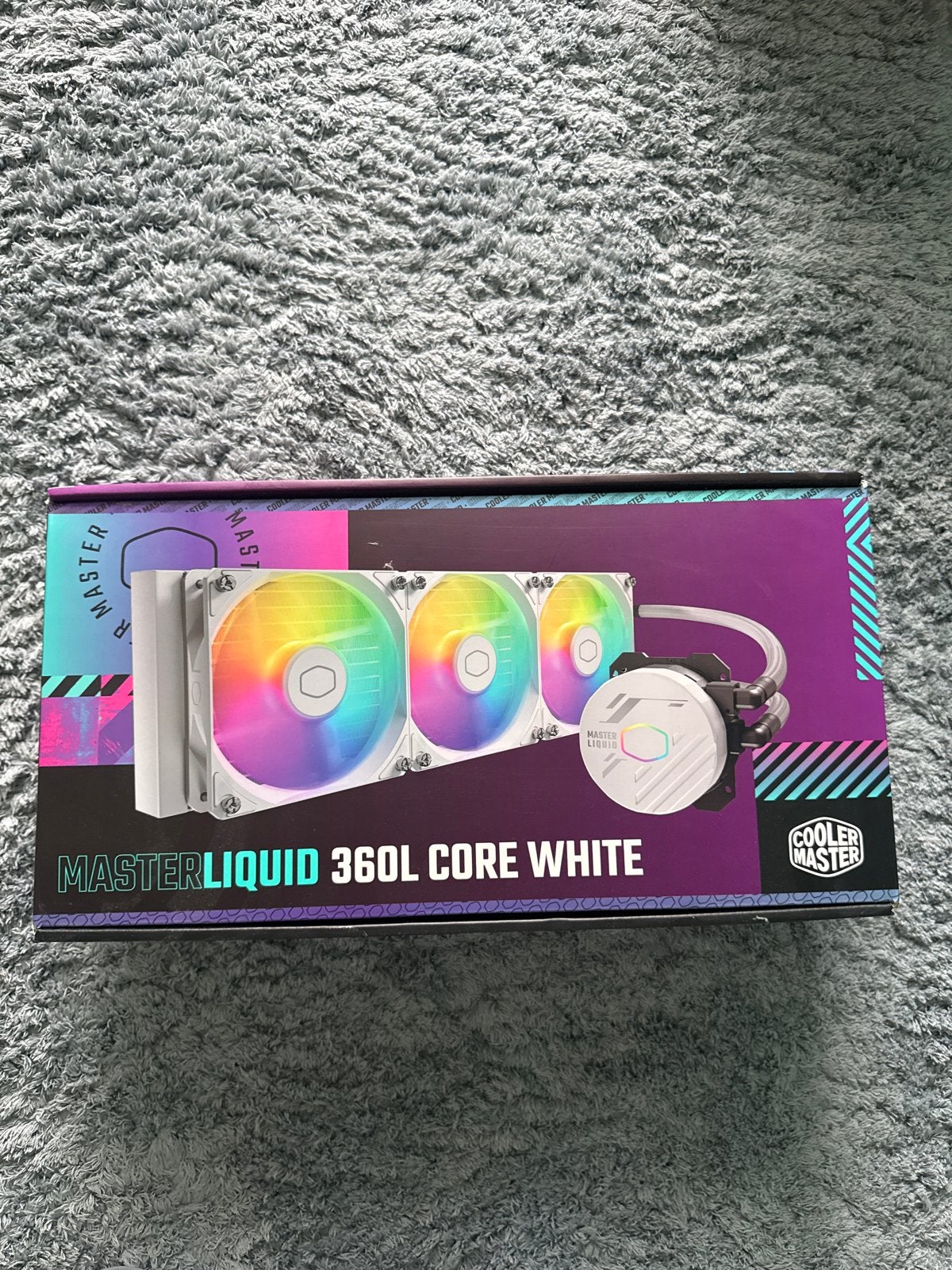 Cooler Master MasterLiquid 360L Core White AIO, Computers en Software, Ophalen, Zo goed als nieuw, Waterkoeling