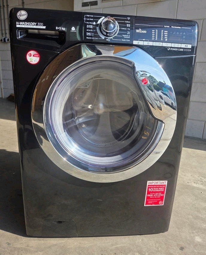 Hoover H-WASH&DRY 300 – 8+5 kg – Refurbished, Witgoed en Apparatuur, 8 tot 10 kg, Refurbished, Ophalen of Verzenden, Voorlader
