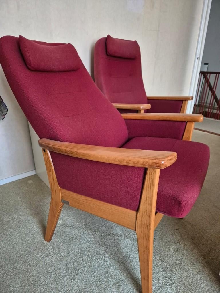 2 Seniorenstoelen, Ophalen, Twee, Zo goed als nieuw, Stof