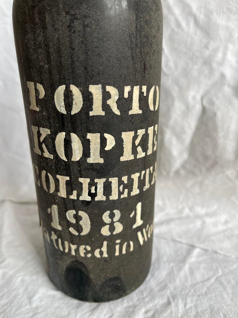 Kopke Port 1981 Colheita - Zeldzaam!, Gebruikt, Ophalen of Verzenden, Vol, Overige gebieden