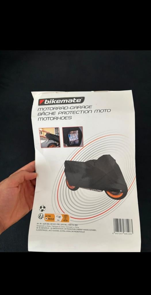 Bikemate Motorhoes - Nieuw in verpakking, Motoren, Ophalen of Verzenden, Nieuw