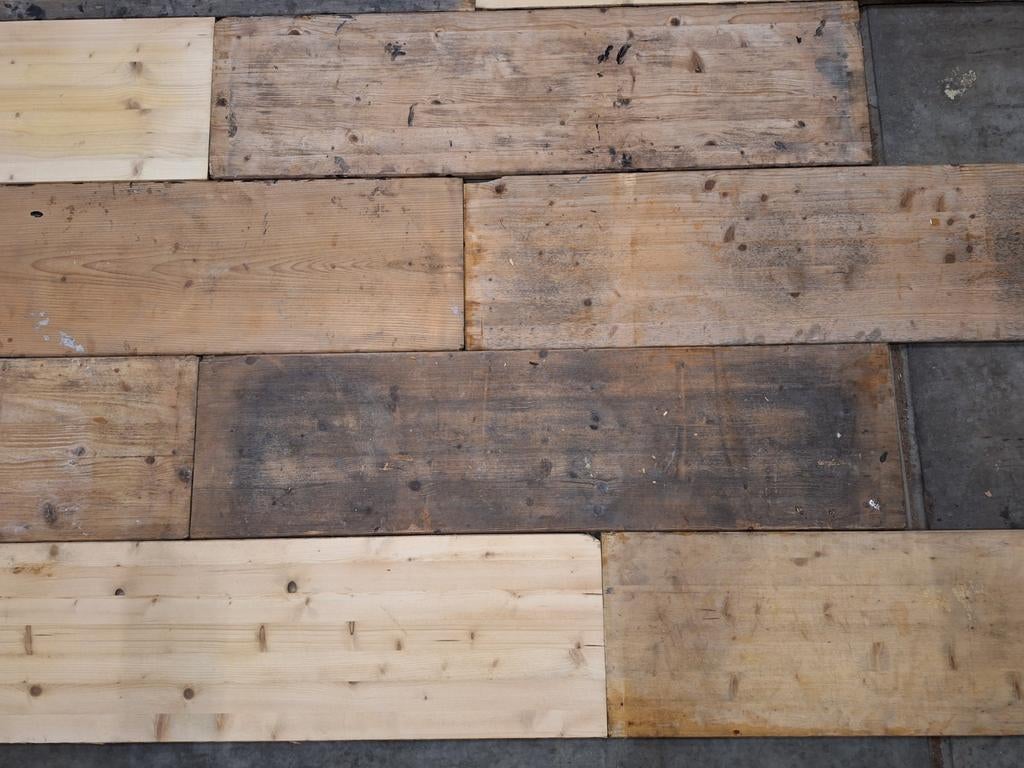 Kaasplanken  sloophout  planken  meubelpanelen vloer wand