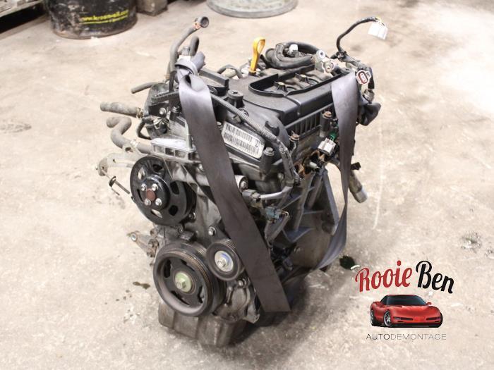 Motor van een Opel Agila, Gebruikt, -, -, Opel