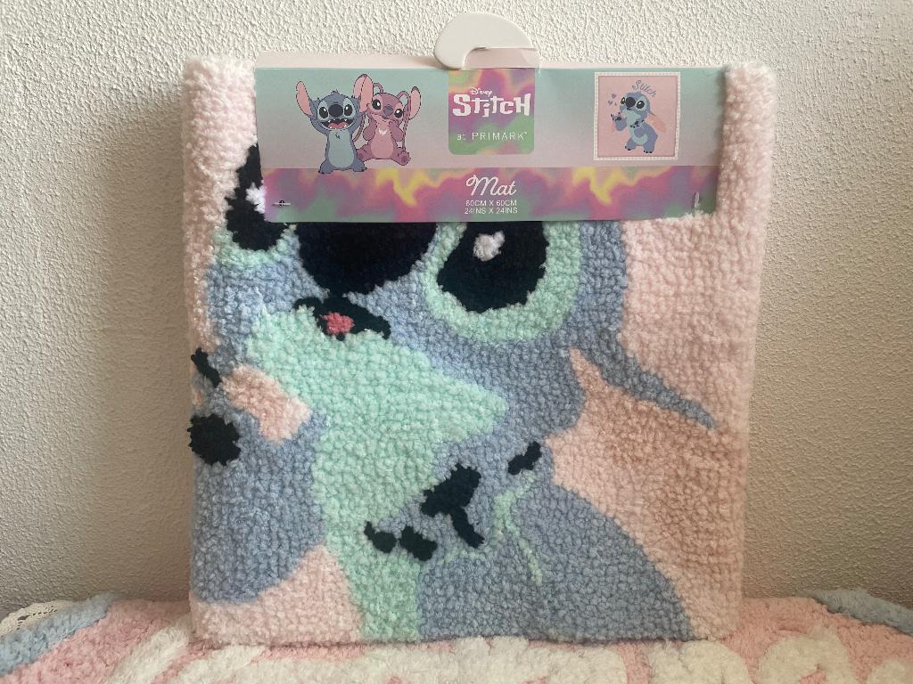 disney mat stitch nieuw roze, Ophalen of Verzenden, Overige figuren, Nieuw, Kleding of Textiel