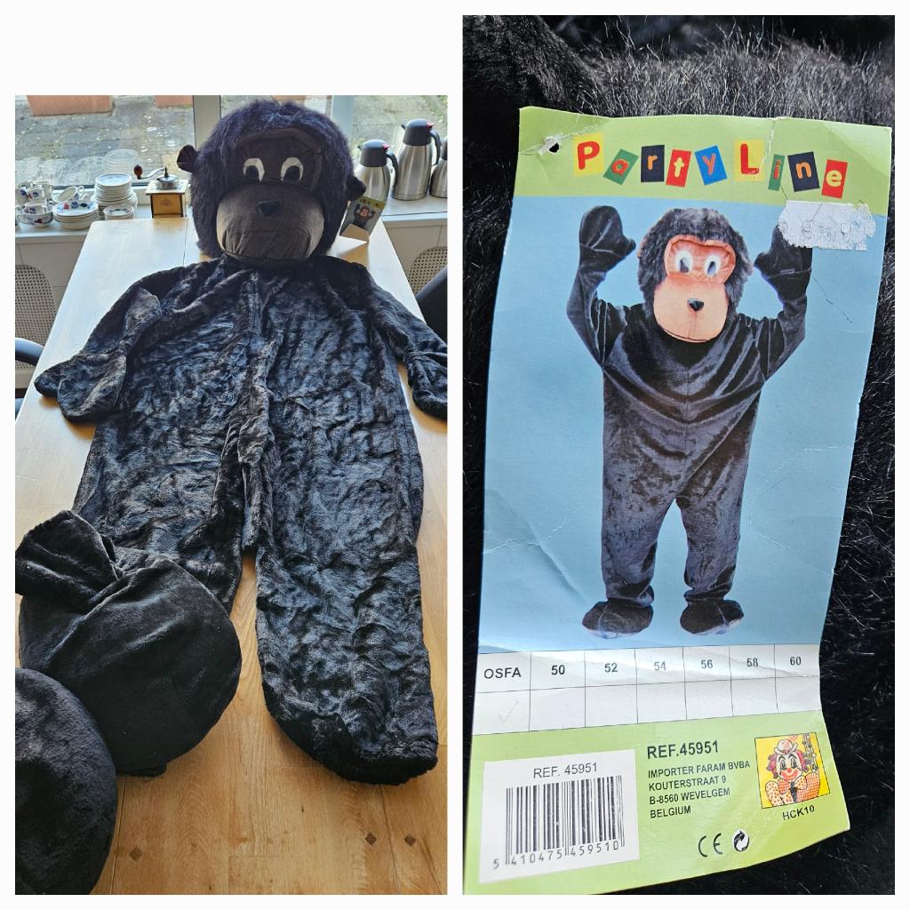 Carnaval verkleedkleding ook unisex, Kleding | Heren, Carnavalskleding en Feestkleding, Nieuw, Kleding, Overige thema's, Maat 52/54 (L)