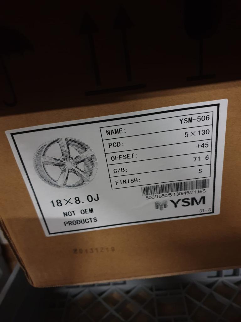 Velgen, Ophalen, 18 inch, Velg(en), Nieuw