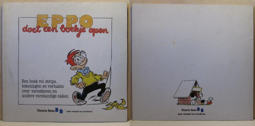 Eppo doet een boekje open (SC), Eén stripboek, Ophalen of Verzenden, Zo goed als nieuw, Diverse tekenaars en schrijvers