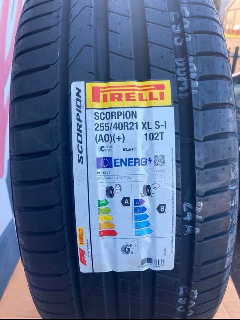 21 inch Audi SQ5 velgen 5x112 Q5 + pirelli P-zero, 255 mm, Banden en Velgen, Nieuw, Zomerbanden