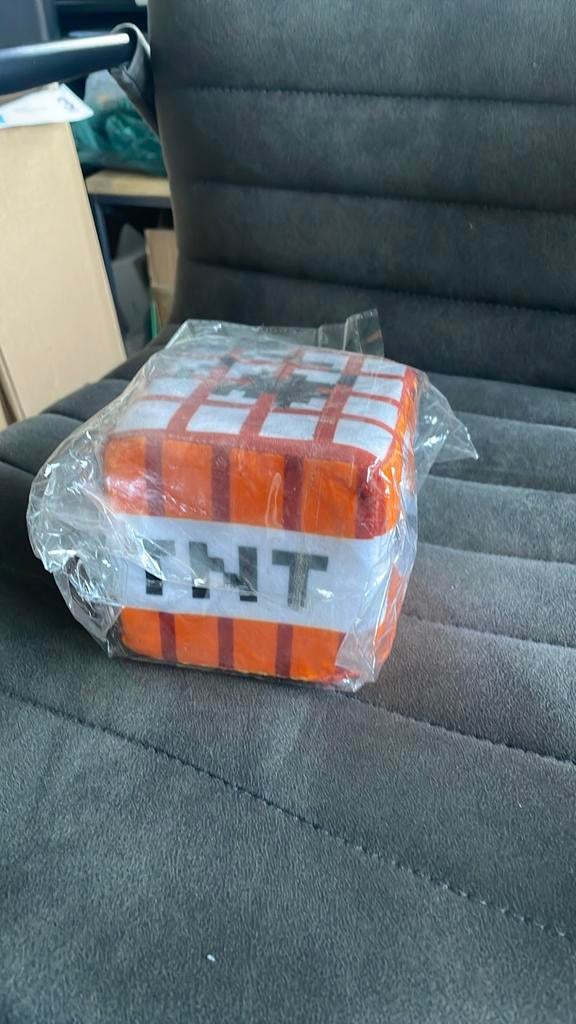Minecraft TNT Sleutelhanger - Nieuw!, Ophalen of Verzenden, Nieuw, Overige typen