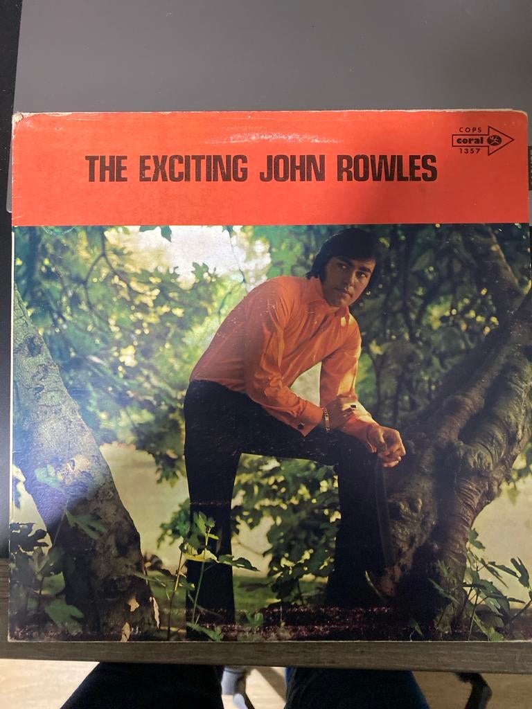 The Exciting John Rowles LP - Coral COPS 1357, Cd's en Dvd's, Ophalen of Verzenden, Gebruikt, 12 inch