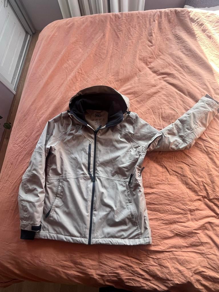 Crivit Pro Beige Ski Jas - Maat L, Overige merken, Ophalen of Verzenden, Zo goed als nieuw, Kleding