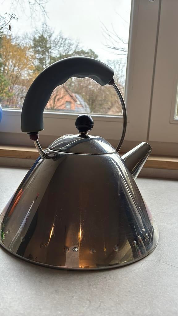 Alessi fluitketel 2 liter, Huis en Inrichting, Keuken | Keukenbenodigdheden, Ophalen of Verzenden, Gebruikt