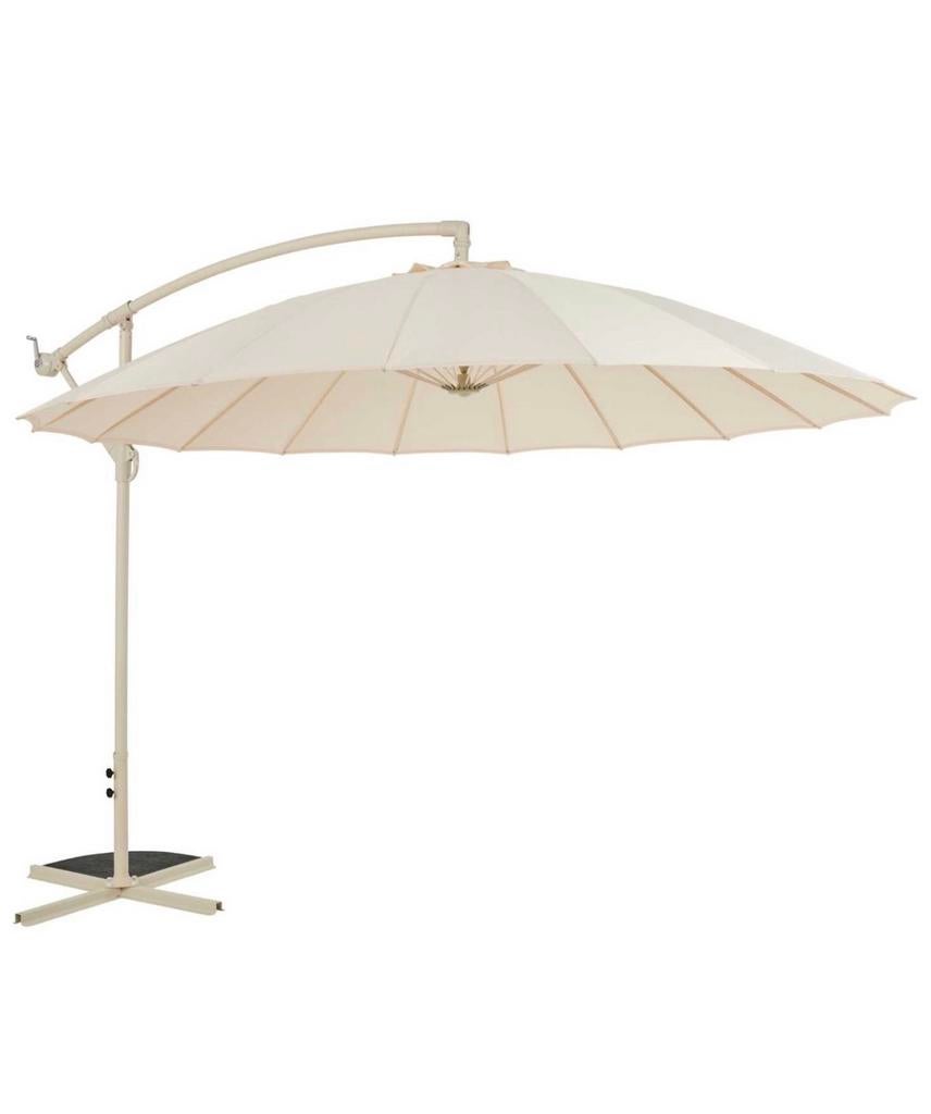 Casa Hangende Parasol Floriasa Zand, Verstelbaar, Verzenden, Nieuw, 2 tot 3 meter