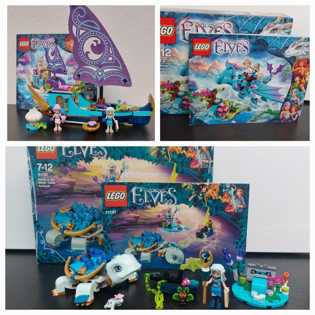 Pakket Lego Elves, Kinderen en Baby's, Speelgoed | Duplo en Lego, Ophalen of Verzenden, Zo goed als nieuw, Complete set, Lego