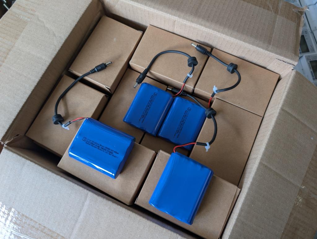 Partij 18650 cellen in 2600mAh Accupacks (3s) 6A BMS NIEUW!!, Ophalen of Verzenden, Nieuw, Oplaadbaar