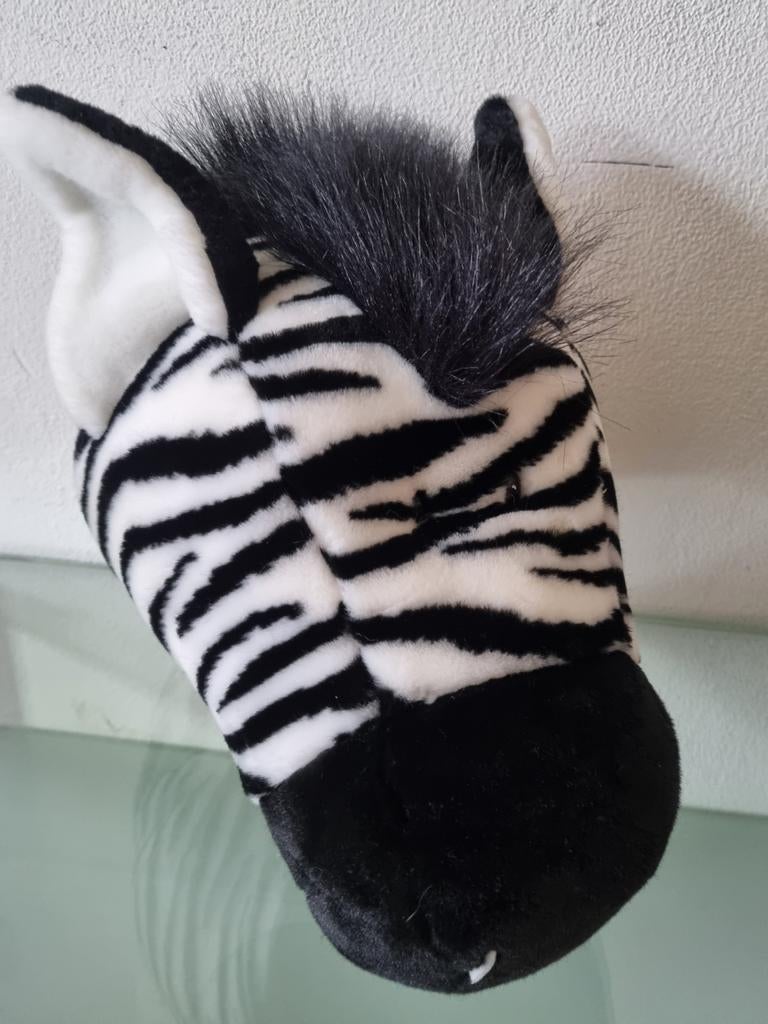 Orig, Nici, ZEBRAHOOFD/WANDDECORATIE,30cm, Label, Nieuw!, Ophalen of Verzenden, Nieuw, Overige typen