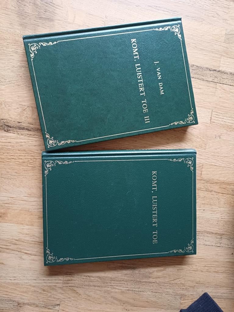 Komt luistert toe, deel 1 en 3, Boeken, Gelezen, Christendom | Protestants, Ophalen of Verzenden, J.van dam