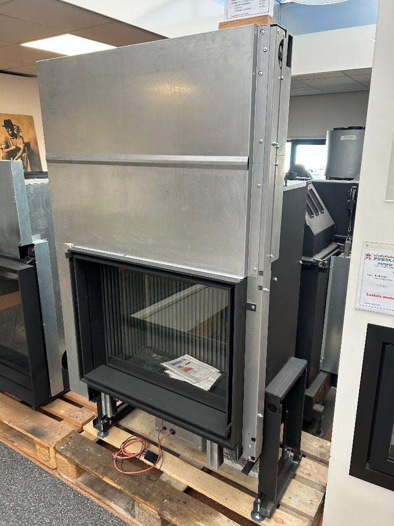 Barbas Evolux 70-55 met firescreen en opti-air nieuw, Huis en Inrichting, Ophalen, Nieuw, Inbouwhaard, Houthaard