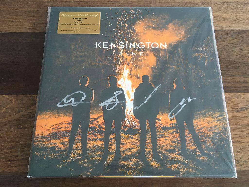 Vinyl LP Kensington Time GESIGNEERD NIEUW, Cd's en Dvd's, Vinyl | Pop, Ophalen of Verzenden, Nieuw in verpakking, 12 inch