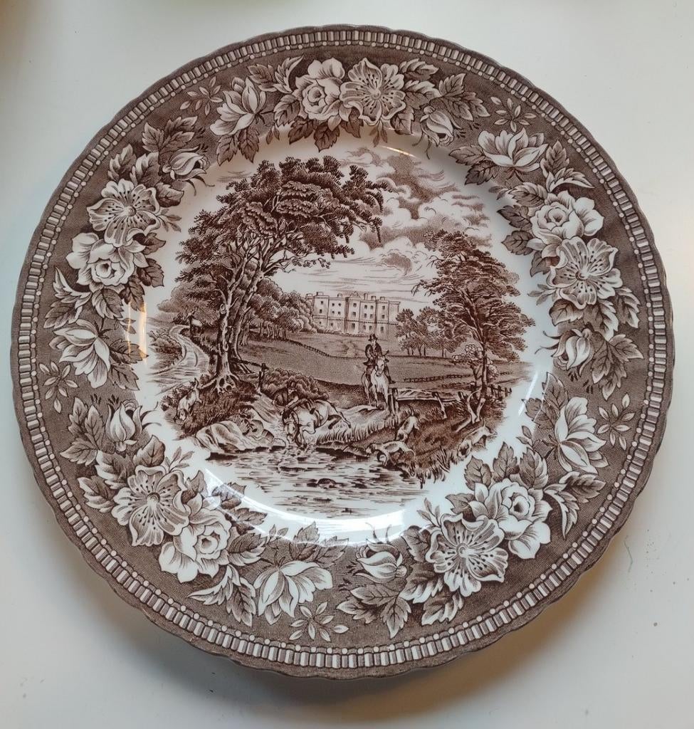 Engels bord. H. Aynsley en co. Vintage country style, Ophalen of Verzenden