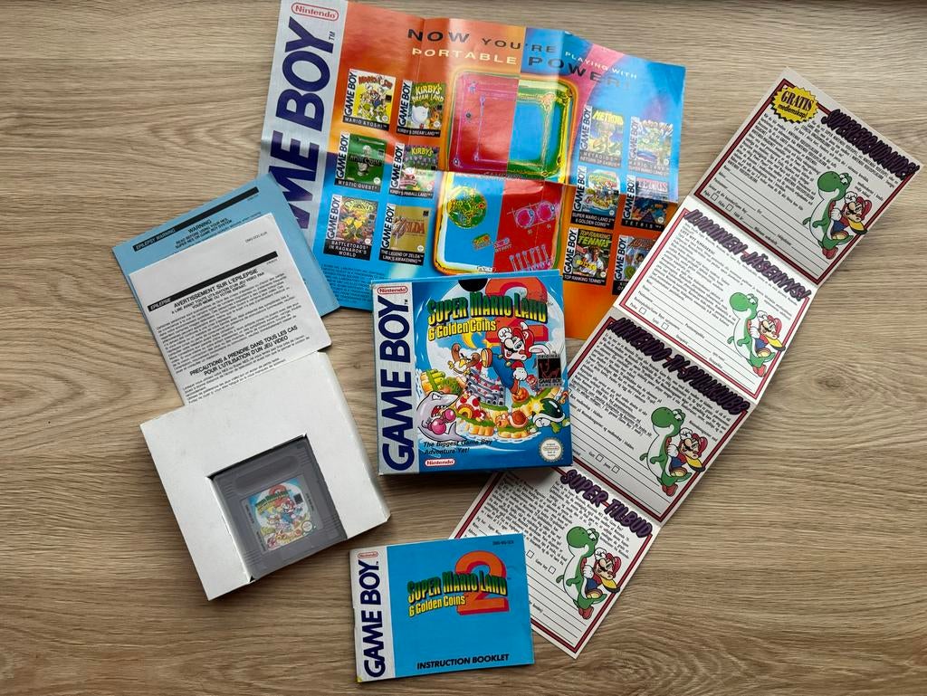 Super Mario Land Gameboy - Compleet met doos!, Spelcomputers en Games, Games | Nintendo Game Boy, 1 speler, Ophalen of Verzenden