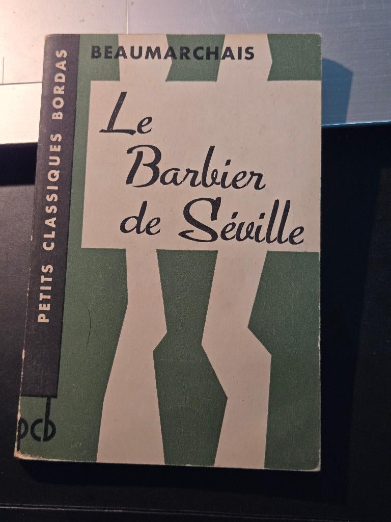 boek 'Le Barbier de Séville' (De Barbier van Sevilla), 1962, Pierre Beaumarchais, Fictie, Ophalen, Gelezen