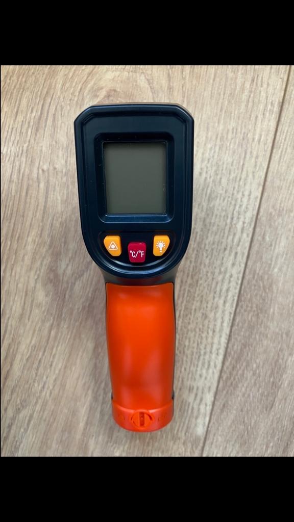 Infrarood thermometer, Doe-het-zelf en Verbouw, Meetapparatuur, Ophalen of Verzenden, Nieuw, Temperatuur
